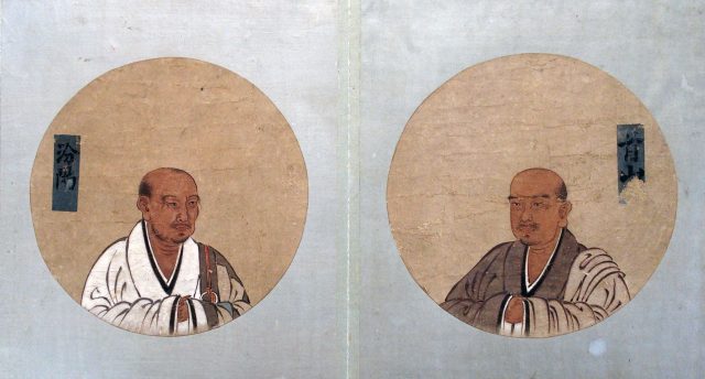 伝東福寺明兆殿司筆二十八祖円相図（7の19）