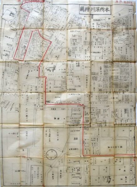 江戸切絵図薄葉-2345f