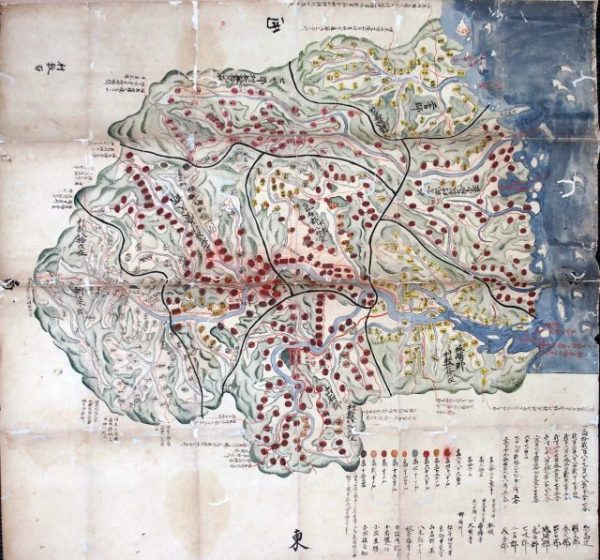 但馬国大絵図（7の153）