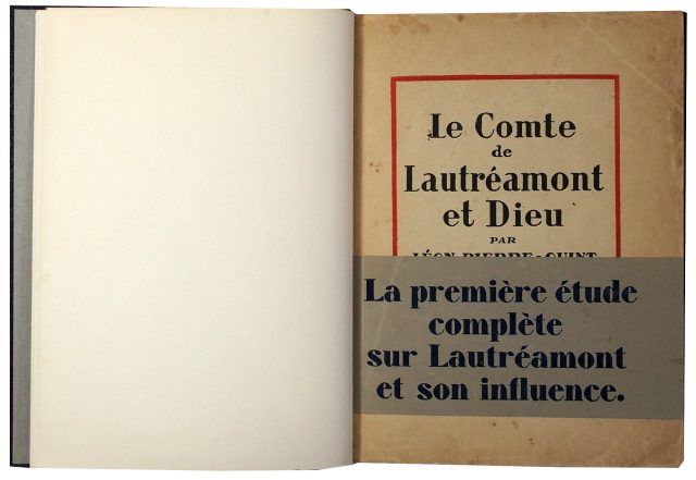 ロートレアモン伯爵と神（06の163）