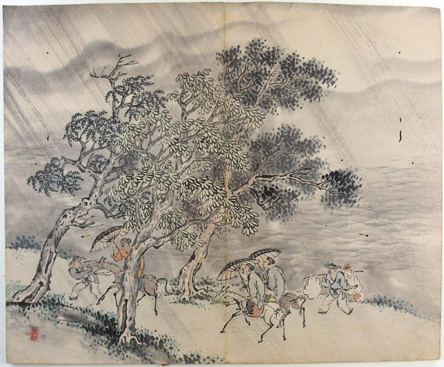 土田松坡画帖（02-033／25714）