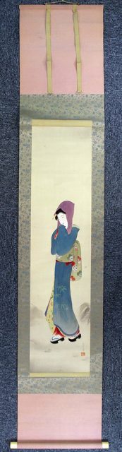 横尾芳月画美人図(02-042/25753)