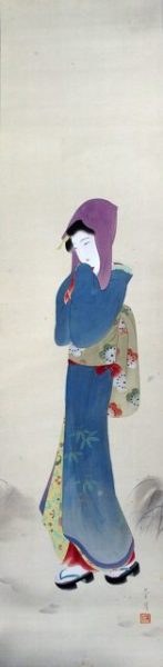 横尾芳月画美人図（02-042／25753）