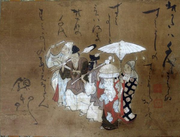 伝岩佐勝重筆住吉踊り図（02-010／25919）