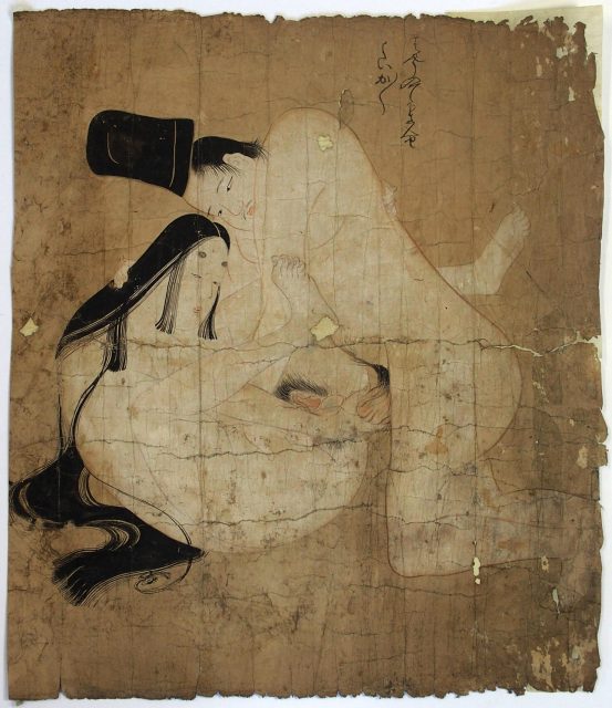 古土佐派肉筆春画-0643c